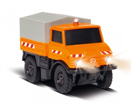 Carson Unimog U400 radio-ohjattava (RC) malli Maantiekuljetusauto Sähkömoottori 1:87