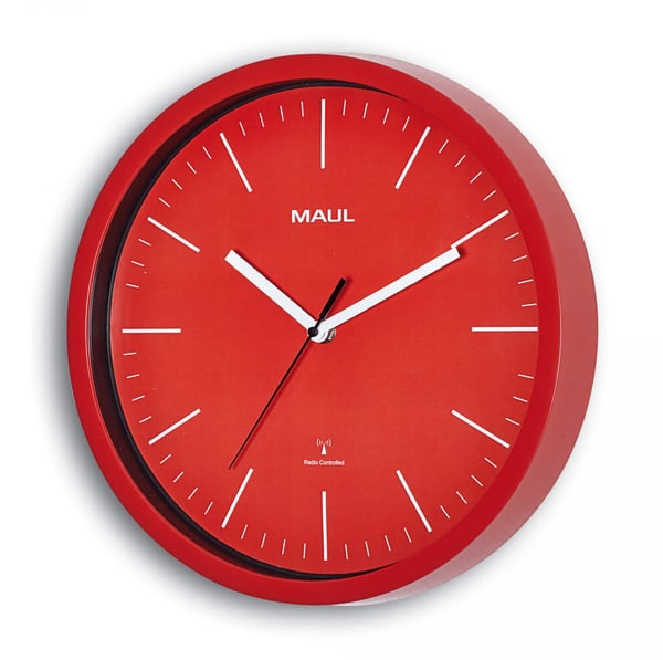 MAUL 9053425 vägg- och bordsklocka Digital klocka Rund Röd