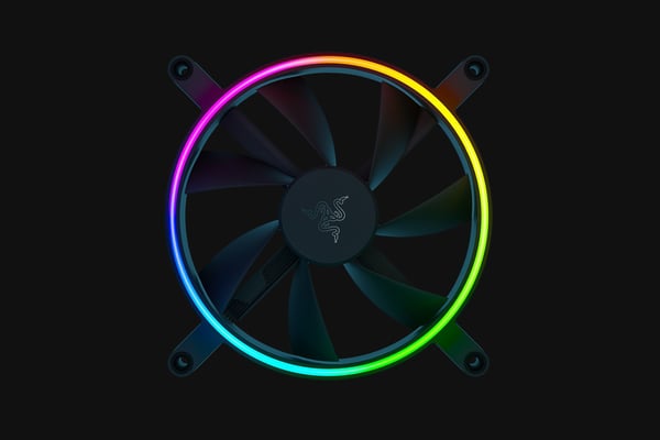 Miniatyrbild 2 av 4: Razer Kunai Chroma Datorväska Fan 14 cm Svart