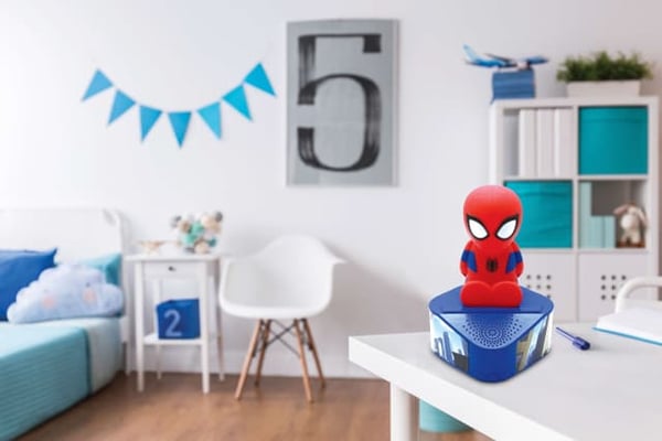 Lexibook Spiderman BTD80SP Bærbare højttalere og festhøjttalere Bærbar mono højttaler Blå
