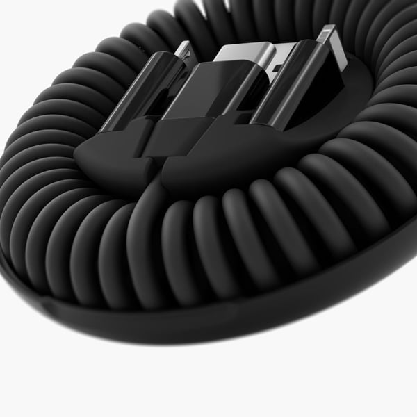 Vonmählen Allroundo Eco USB-kabel 0,9 m USB C 0,48 Gbit/sek. Sort