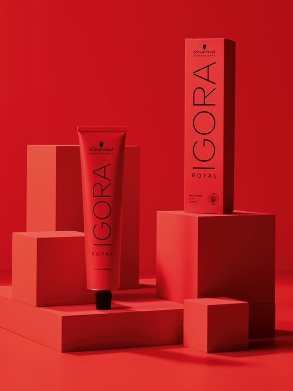 Miniatyrbillede 2 af 2: Schwarzkopf Igora Royal hårfarve Brun 60 ml