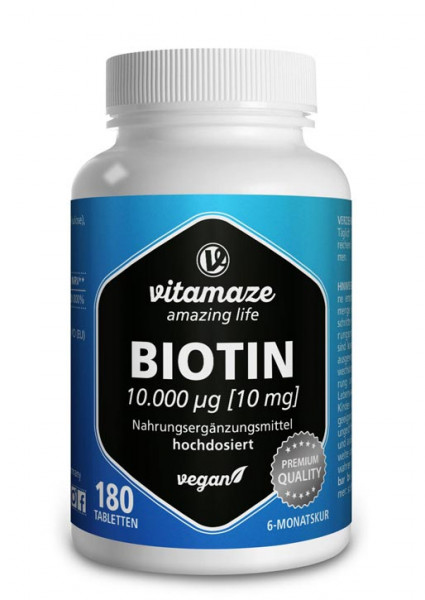 Vitamaze Biotin Enkel vitamin