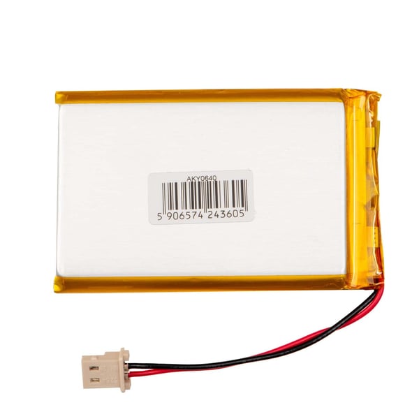 Miniatyrbillede 3 af 3: Akyga AKY0640 reservedel til mobiltelefon Batteri Guld
