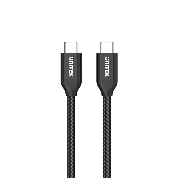 UNITEK C14059BK USB-kabel 2 m USB C 0,48 Gbit/sek. Sort