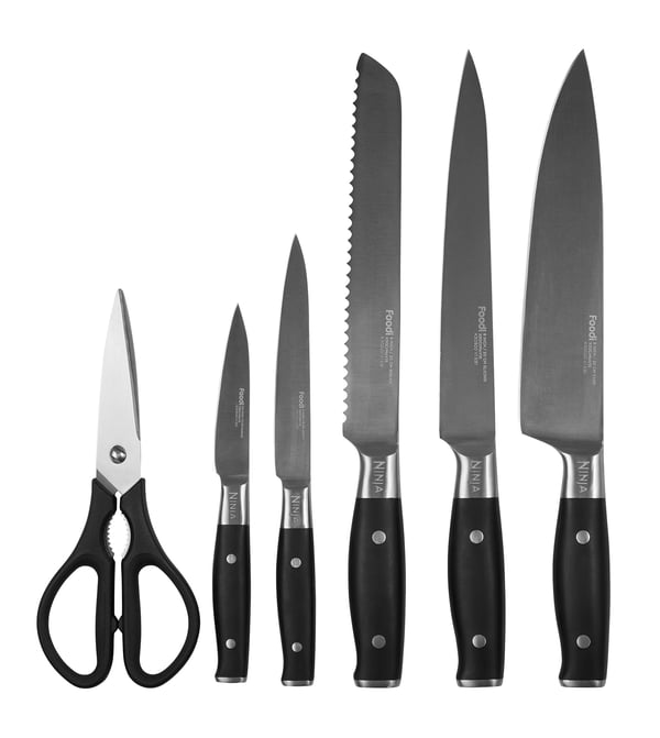 Miniatyrbild 4 av 14: Ninja Foodi StaySharp Knivblock Rostfritt stål Svart, Silver