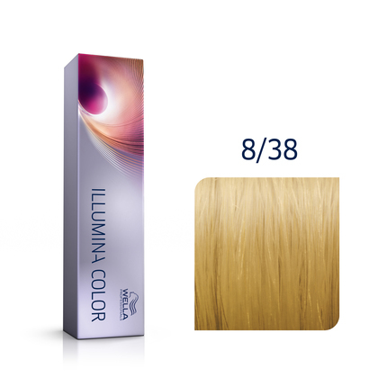Miniatyrbillede 2 af 2: Wella Illumina Color hårfarve Blond 60 ml