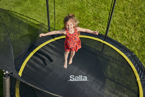 Salta 5074A Utomhus Rund Spiralfjäder Upphöjd studsmatta