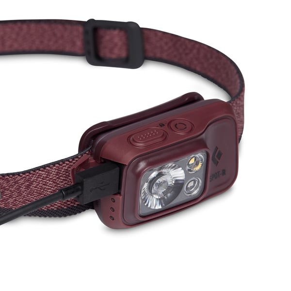 Black Diamond Spot 400-R Bordeaux Pannbandsficklampa