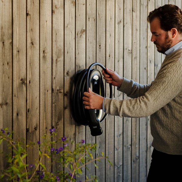 DEFA Power Sort Polykarbonat (PC) Væg Indbygget skærm