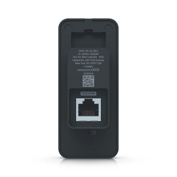 Ubiquiti Access Reader G2 Basic åtkomstkontrolläsare Svart