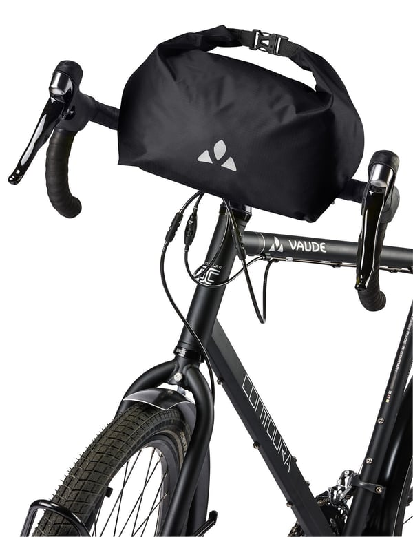 VAUDE Aqua Box Light Front Cykeltaske 4 L Nylon Sort