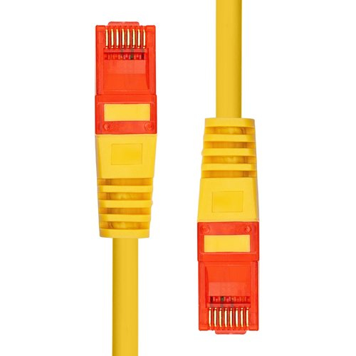 Miniatyrbillede 2 af 2: ProXtend 6UTP-002Y netværkskabel Gul Cat6 U/UTP (UTP)