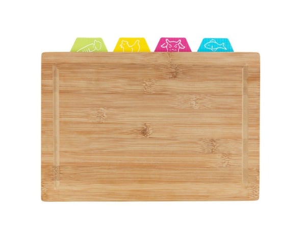 Miniatyrbild 2 av 9: WENKO 53064100 skärbrädor Rektangulär Bamboo Trä
