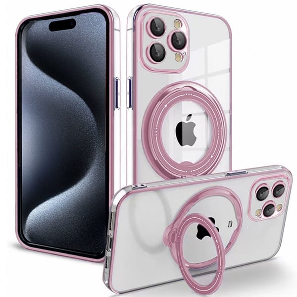 COOL Accesorios COOL matkapuhelimen suojakotelo 15,5 cm (6.1") Suojus Vaaleanpunainen, Läpinäkyvä