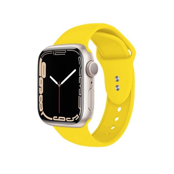 Crong CRG-40LQB-YEL Smart bærbart (wearable) tilbehør Band Gul Silikone