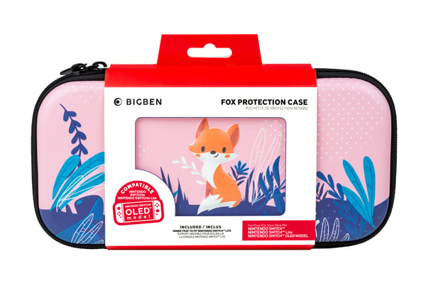 NACON Fox Hardshell case -kotelo Nintendo Monivärinen