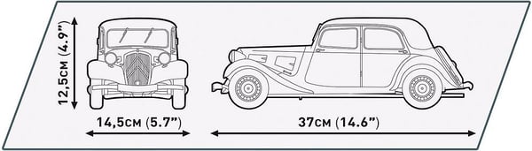 COBI Citroen Traction Avant 11CV 1938 - Executive Edition