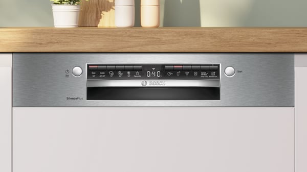 Pikkukuva 6 / 9: Bosch Serie 4 SMI4ECS28E astianpesukone Puolittain integroitu 14 paikkoja