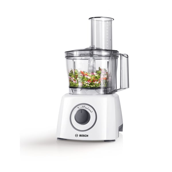 Miniatyrbillede 2 af 7: Bosch MCM3110W foodprocessor 800 W 2,3 L Hvid
