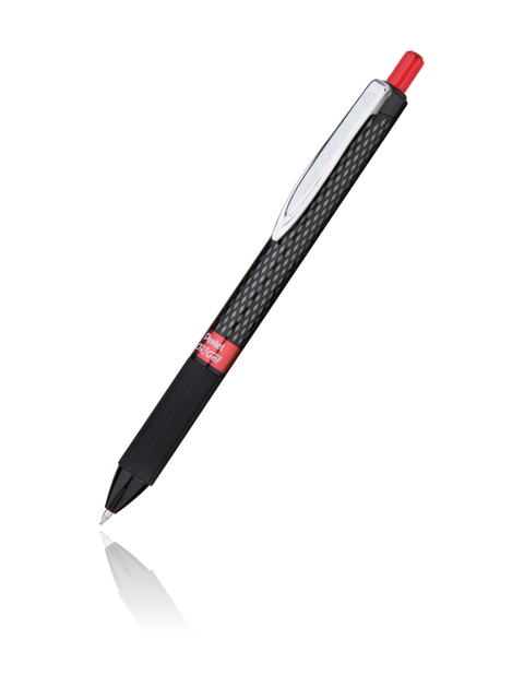Pentel K497-B gel pen Mellem Optrækkelig gel pen Rød 1 stk