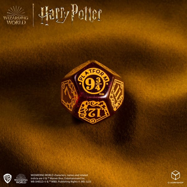 Miniatyrbild 6 av 7: Q-workshop Harry Potter. Gryffindor Modern Dice Set - Red