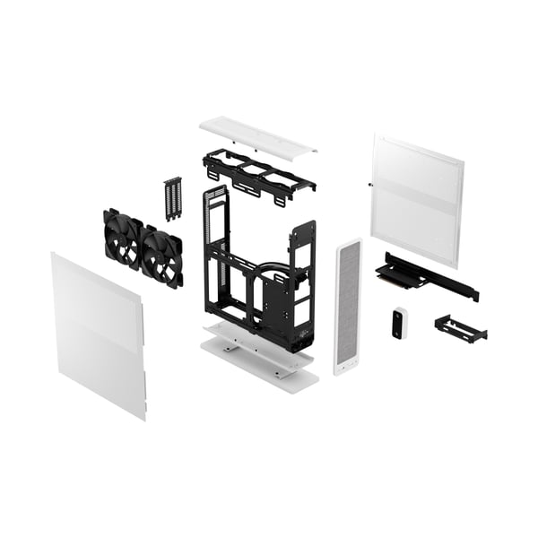 Pikkukuva 18 / 35: Fractal Design Ridge Small Form Factor (SFF) Valkoinen