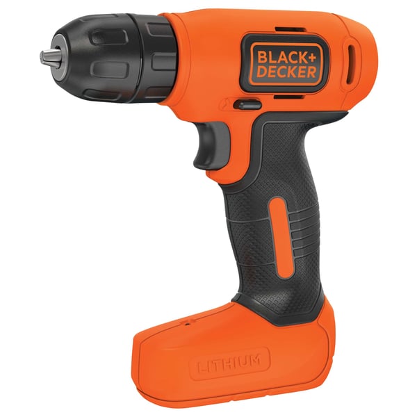 Miniatyrbillede 1 af 12: Black & Decker BDCD8-QW bor Nøglefri Sort, Orange