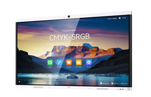HUAWEI eKit IdeaHub B3 Interaktivt bord 165,1 cm (65") LCD Wi-Fi 4K Ultra HD Hvid Berøringsskærm