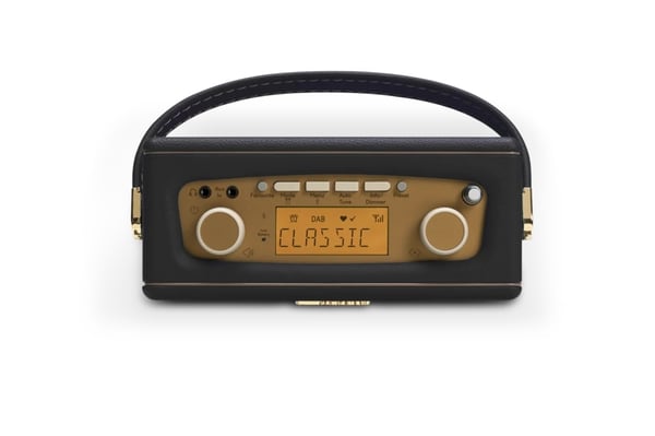 Miniatyrbillede 5 af 5: Roberts Radio Revival Uno BT Bærbar Analog & digital Sort