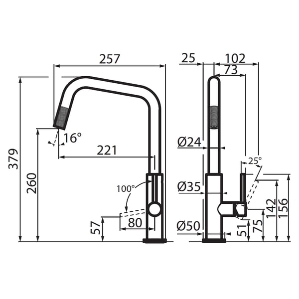 Miniatyrbillede 2 af 2: Foster KS Plus Krom