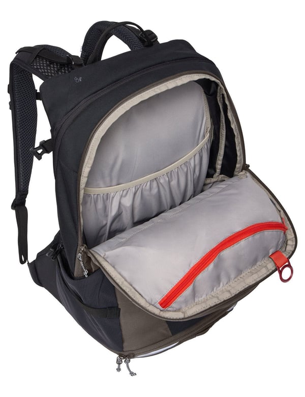 VAUDE Bike Alpin 28+5 rygsæk Sportsrygsæk Sort, Brun Polyamid, Polyurethan (PU), Polyester