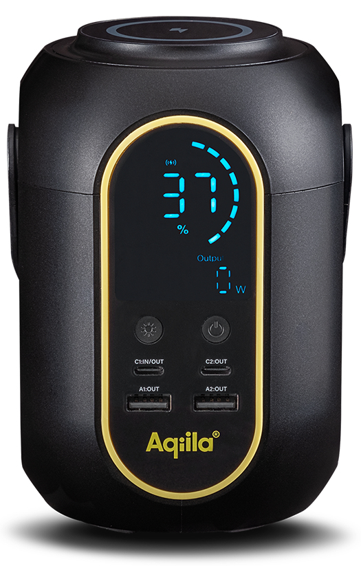 Miniatyrbillede 1 af 10: Aqiila Powerbird S140 Bærbar energistation 5 Lithium-Ion (Li-Ion) 54000 mAh 140 W 1,2 kg