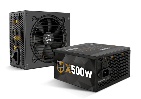 Miniatyrbillede 1 af 5: NOX Hummer X500W enhed til strømforsyning 500 W 24-pin ATX ATX Sort
