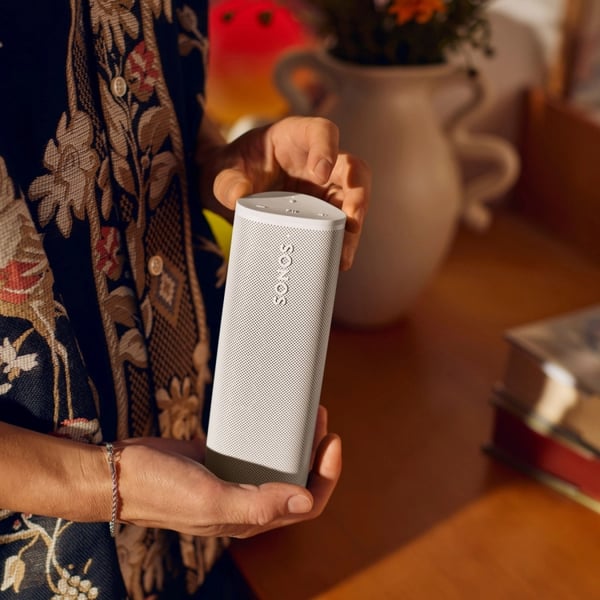 Sonos Roam 2 Bärbar stereohögtalare Vit