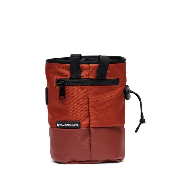 Black Diamond Mojo Zip Chalk Bag klättringskritväskor Koppar