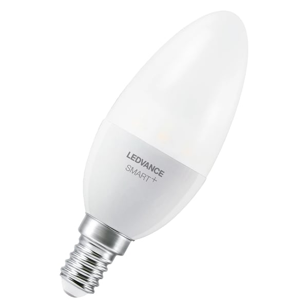 LEDVANCE SMART+ MATTER Classic LED-lamppu Multi, Valkoinen 6500 K 4,9 W E14 F