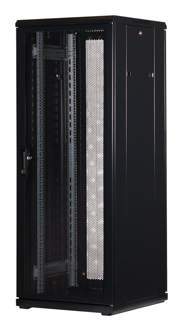 Rockstable RS19-6632PP rack 32U Fristående rack Svart
