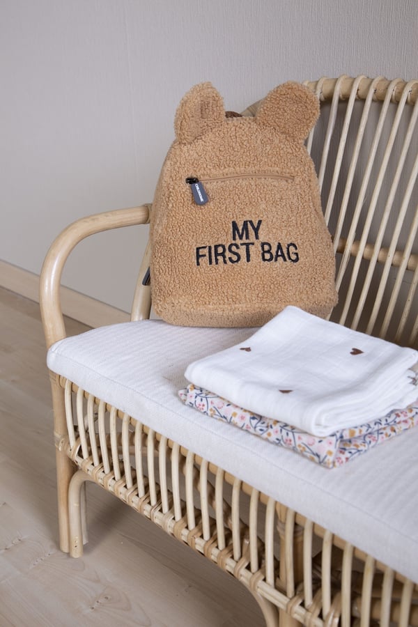 Childhome CWKIDBT ryggsäckar Fritidsryggsäck Beige Nylon, Polyester