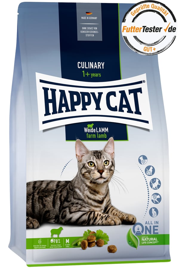 Pikkukuva 1 / 2: Happy Cat 70549 kissojen kuivamuona 4 kg Aikuinen Lammas