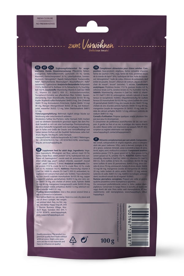 Pikkukuva 2 / 2: Happy Dog Soft Snack Ireland 100 g Aikuinen