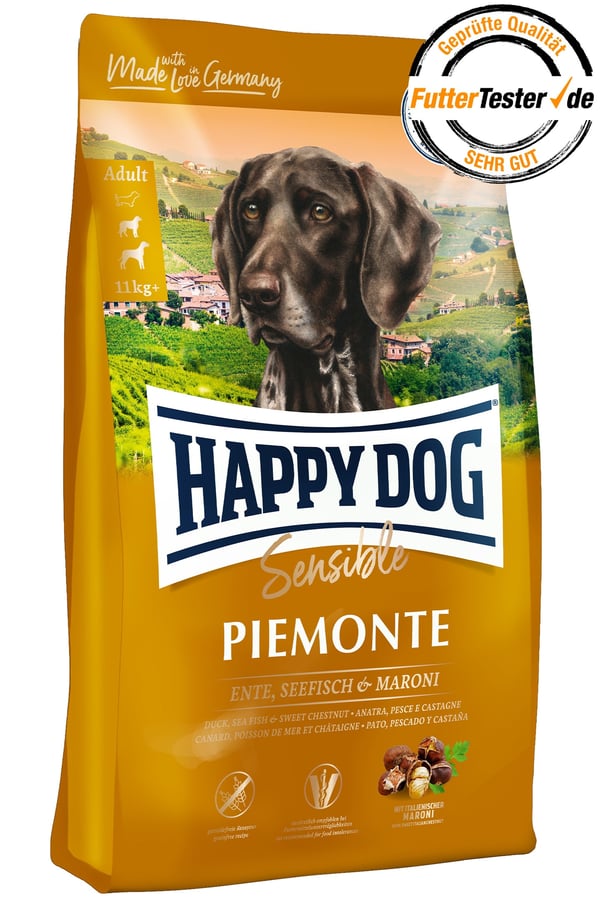 Miniatyrbillede 1 af 2: Happy Dog Supreme Piemonte 4 kg