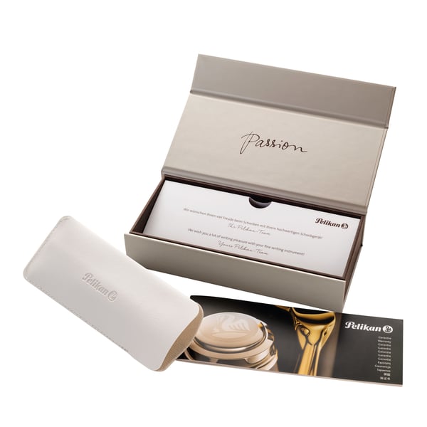 Pelikan M205 fyldepen Indbygget påfyldningssystem Sort, Rustfrit stål 1 stk