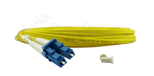 BlueOptics CAB-SMF-LC-SC-5 InfiniBand og fiberoptisk kabel 5 m Gul
