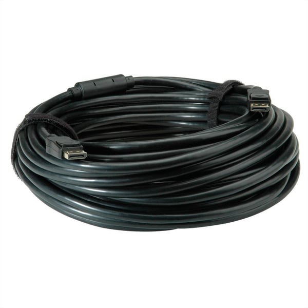 VALUE 14.99.3496 DisplayPort kabel 20 m Sort
