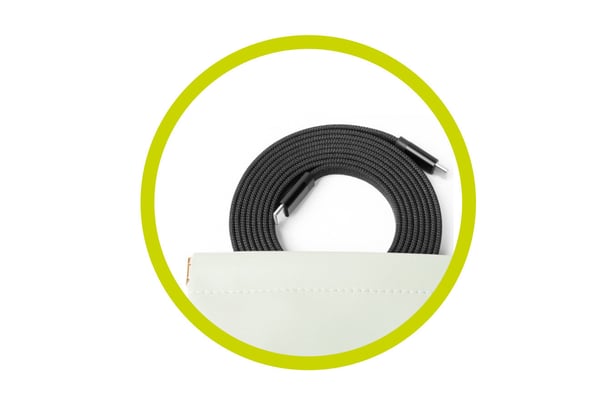 Mobile Origin MCF-USBC-1M-BLK USB-kabel USB 2.0 0,48 Gbit/sek. Sort