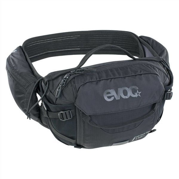 EVOC Hip Pack Pro E-Ride mavetaske Maske, Nylon, Ripstop Sort