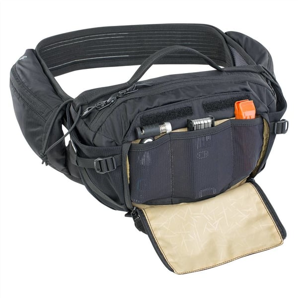 Miniatyrbild 4 av 8: EVOC Hip Pack Pro E-Ride midjeväska Nät, Nylon, Ripstop Svart