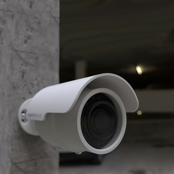 Mobotix MOVE Projektil (form) IP-säkerhetskamera Inomhus & utomhus 1920 x 1080 pixlar Tak/stång