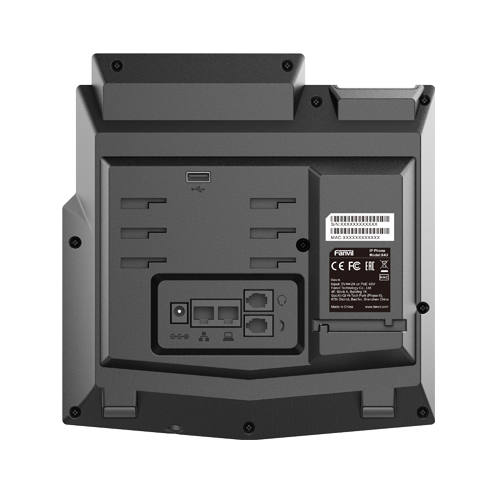 Fanvil X4U IP-telefon Sort 12 Linier LCD Wi-Fi